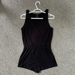 Forever 21 Romper - black, size small